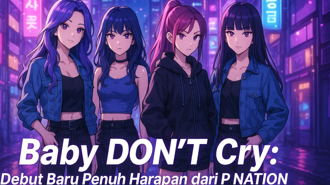 Baby DONT Cry Resmi Diperkenalkan P NATION, Debut Resmi Seminggu Lagi | Hiburan