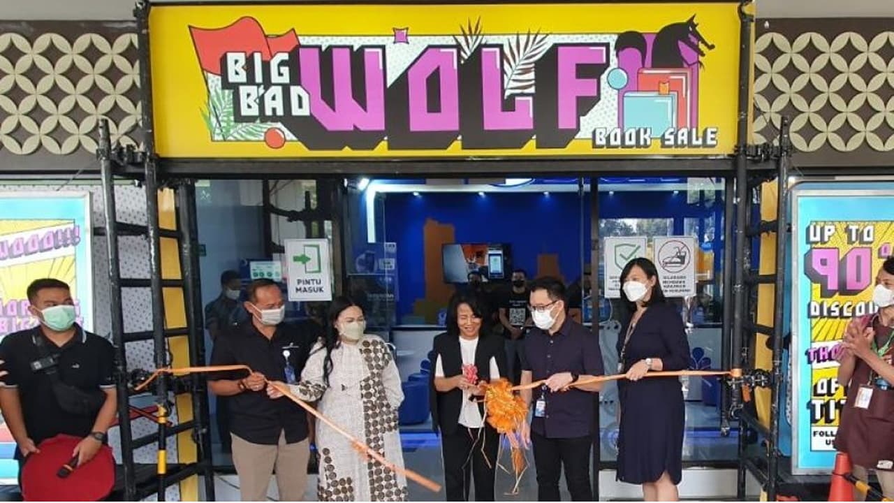 Bazar Buku Big Bad Wolf Digelar di Yogyakarta, Gaet Peminat Buku | Hiburan