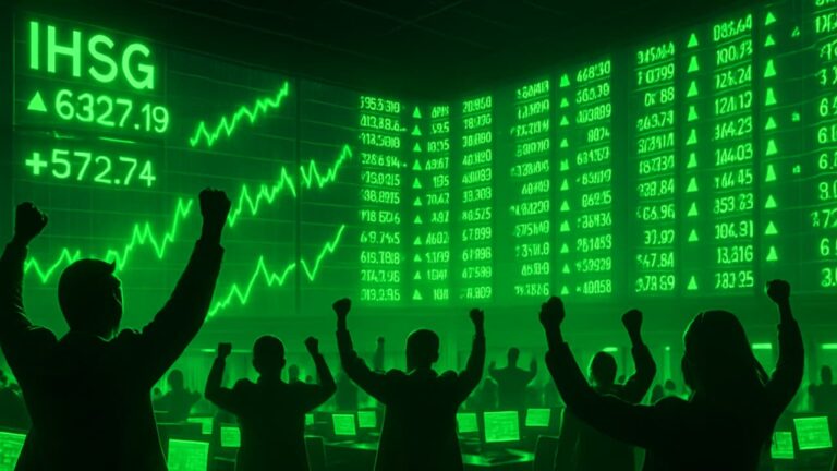 Bursa IHSG Hijau Kembali Melonjak Sentimen Optimistis Dorong Perkasa