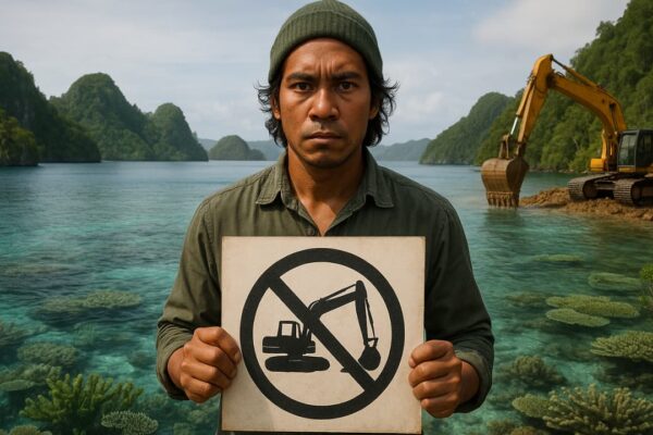 EV Diprotes di Raja Ampat, Greenpeace Ingatkan Risiko Ekologi EV Diprotes di Raja Ampat, Greenpeace Ingatkan Risiko Ekologi | EV