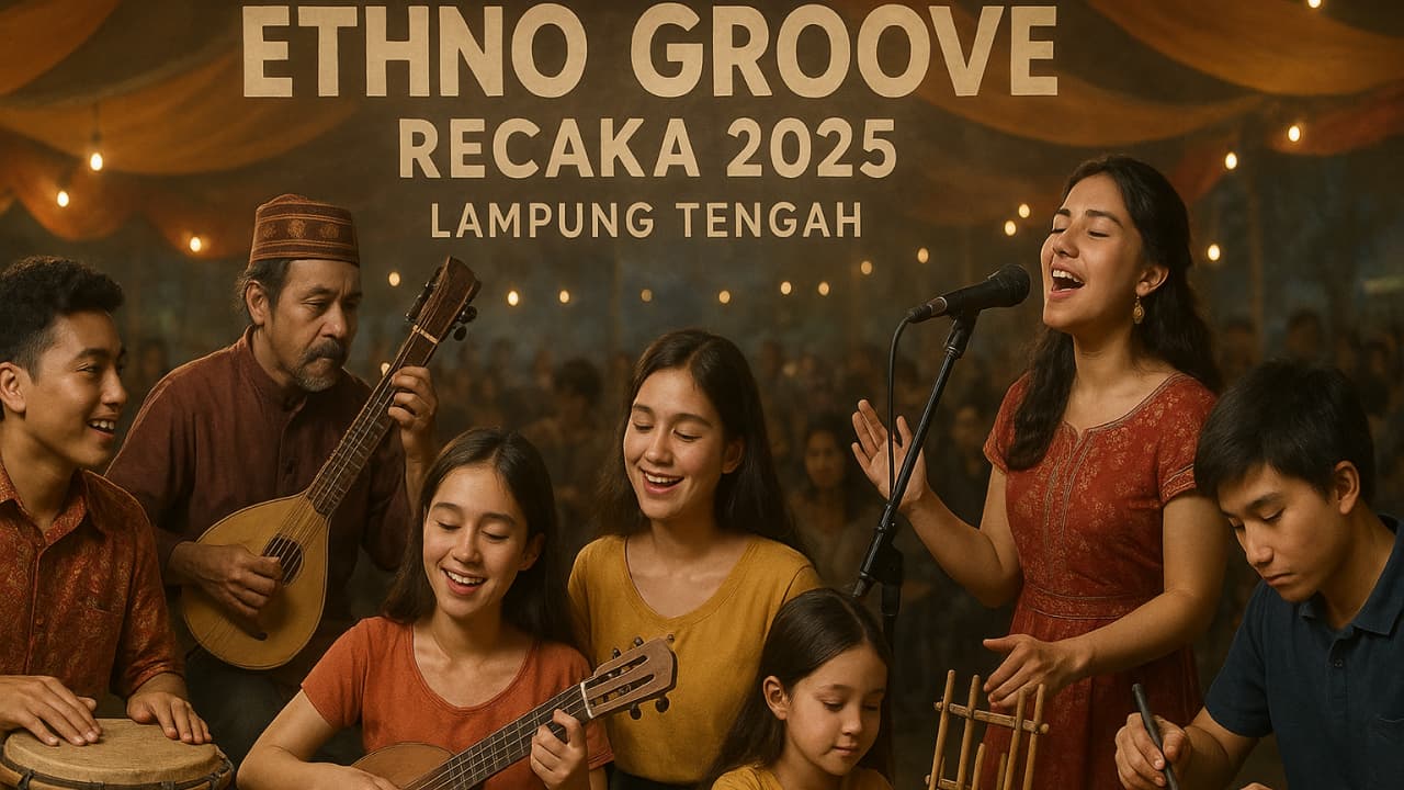 Festival Ethno Groove RECAKA 2025 Meriahkan Lampung Tengah | Hiburan