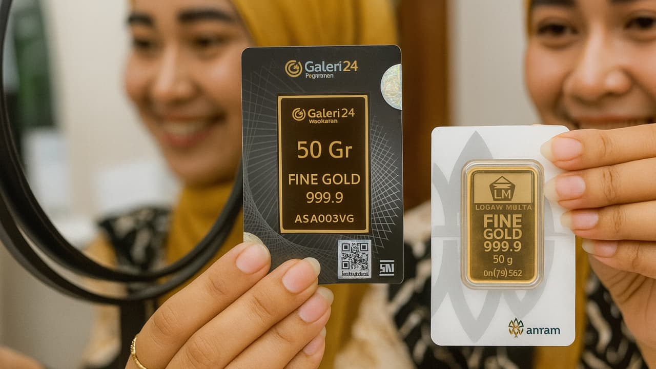 Harga Emas Pegadaian Turun Tiga Hari Beruntun per 29 Juni | Ekonomi