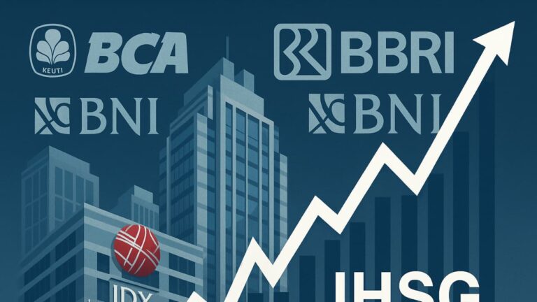 IHSG Ditutup Menguat, Saham Perbankan Jadi Motor Penguatan