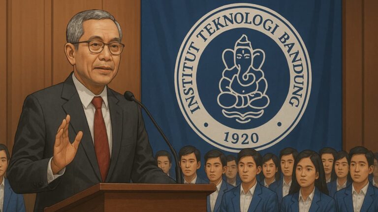 Prof. Tatacipta Dirgantara Resmi Menjabat Rektor ITB 2025–2030