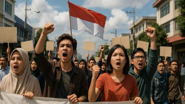 Ribuan Aksi Mahasiswa Tolak Revisi UU TNI, Terus Berlanjut