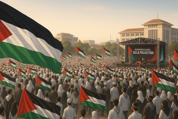 Mobilisasi Aksi Bela Palestina di Subang Diikuti Ribuan Warga | Nasional