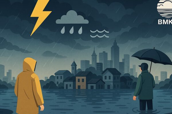 BMKG Waspadai Petir, Banjir Rob & Hujan Ringan di Jawa Timur | Nasional