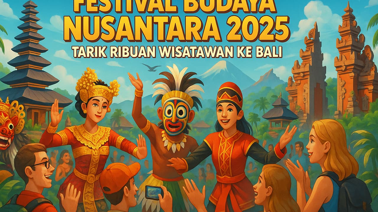 Festival Budaya Nusantara 2025 Tarik Ribuan Wisatawan ke Bali | Hiburan