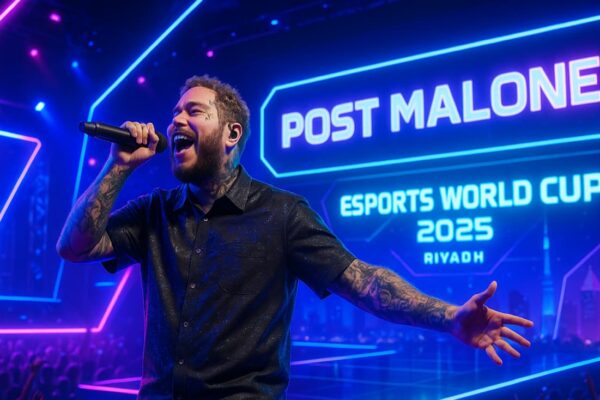 Post Malone Bakal Guncang Pembukaan Esports World Cup 2025 di Riyadh! | Internasional