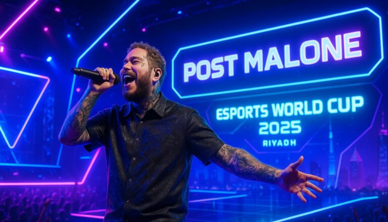 Post Malone Bakal Guncang Pembukaan Esports World Cup 2025 di Riyadh! | Internasional