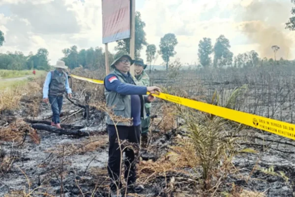 Siaga Asap Karhutla, Manggala Agni Lakukan Patroli Perbatasan Siaga Asap Karhutla, Manggala Agni Lakukan Patroli Perbatasan