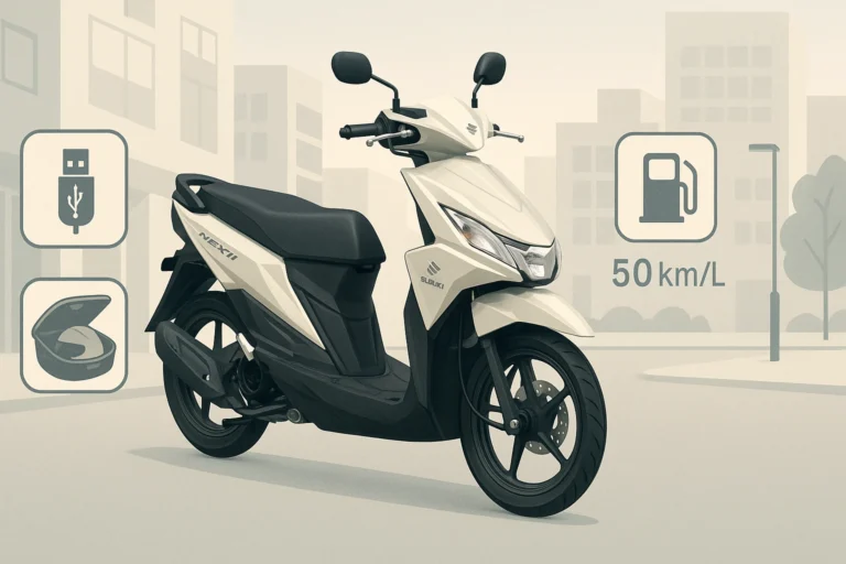 Suzuki Nex II 2025 Hadir Lebih Stylish