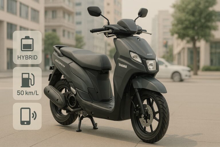 Yamaha Gear 125 2025 Meluncur dengan Hybrid Super Irit! Capai 50 KM/L, Fitur Canggih, Harga Rp19 Jutaan, Desain Tangguh dan Praktis
