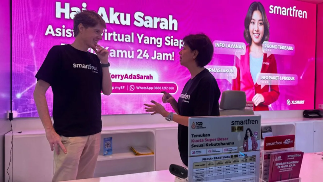 Smartfren Luncurkan Asisten Virtual 'Sarah' untuk Layanan Pelanggan | Teknologi