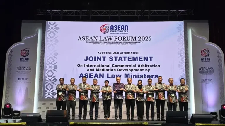 ASEAN Law Forum 2025: Menteri Hukum Dorong Arbitrase Internasional