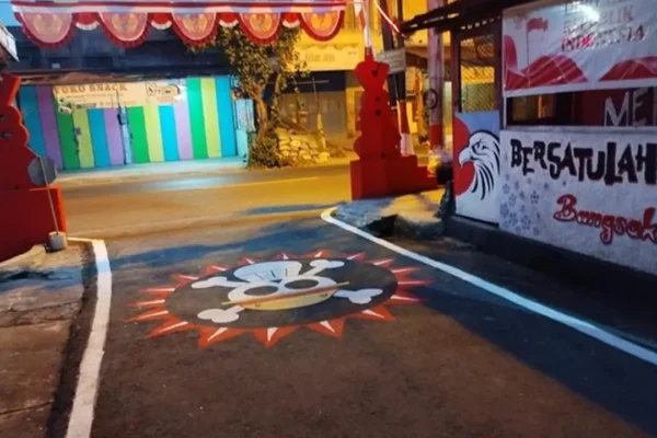 Gambar One Piece di Sragen-Solo Dihapus, Kodam Heran | nasional
