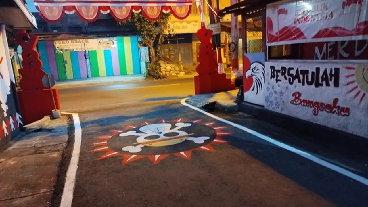 Gambar One Piece di Sragen-Solo Dihapus, Kodam Heran | Nasional
