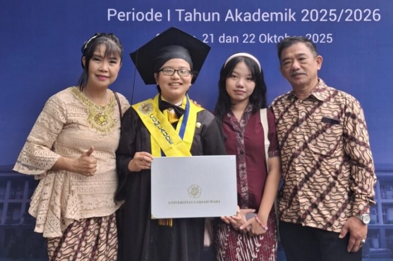 Felicia, Lulusan S2 UGM Paling Cepat, Ingin Jadi Dosen