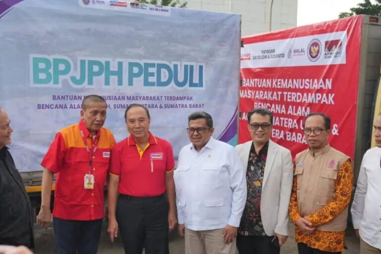 BPJPH Berikan Bantuan bagi Wilayah Terdampak Bencana Sumatra