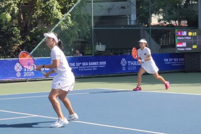 Indonesia Targetkan Medali Emas di Tenis Beregu